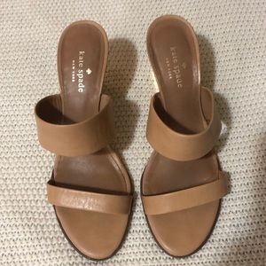 Kate Spade wedge sandals Size 8.5